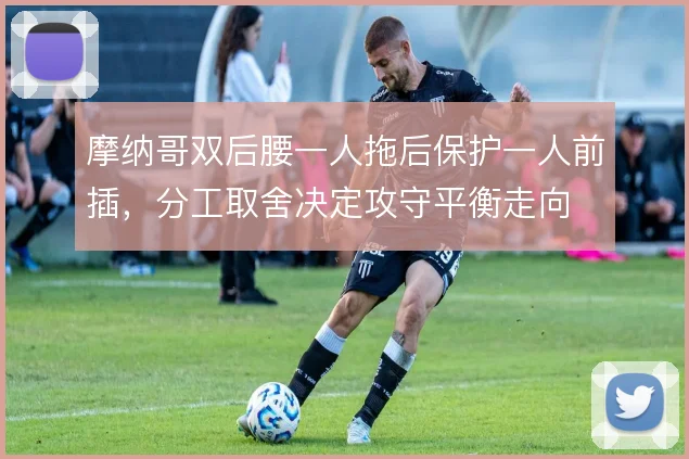 摩纳哥双后腰一人拖后保护一人前插，分工取舍决定攻守平衡走向